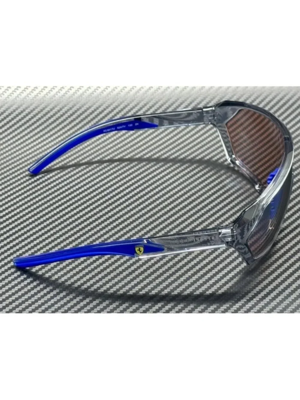 New Ferrari Men Opal Grey Sunglasses 66-21-130